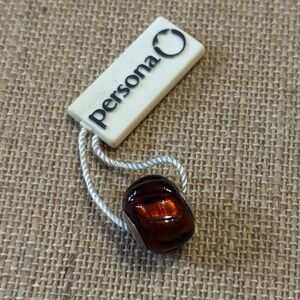 Persona Sterling Silver Red Bead Charm H13104PM-03 NEW